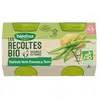 BLEDINA Blédina Les Récoltes Bio Pot Haricots Verts Pommes de Terre +4...