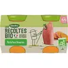 BLEDINA Blédina Les Récoltes Bio Pot Patates Douces +4m 2 x 130g