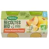 BLEDINA Blédina Les Récoltes Bio Pot Compote Pommes Nectarines Bananes...