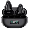 Ecouteurs sans fil Bluetooth YYK-Q80 Noir - Écouteurs clipsables à ore...
