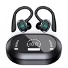 Ecouteurs sans fil Bluetooth YYK-635 Noir avec crochets d'oreille pour...