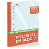 ELBA BLOC CART 60 POCH PERF A4