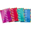 OXFORD Trieur Color Life 8 Positions Double Entrée Format A4 en Carte ...
