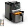 Tefal EY551H Easy Fry Silence Essential, Friteuse, Gris, Noir, Argent