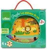 Puzzles Vilac - Les Animaux Du Zoo (4X6pièces)