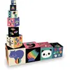Vilac- Animal Cubes gigognes Arc-en-Ciel Andy Westface, 7400, Multicolore, 1 EA