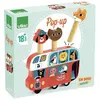 Vilac- Pop-up Autobus Ingela P.Arrhenius, 7751, Multicolore