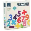 Vilac - Magnets en bois 58 chiffres