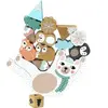 Vilac Jeux de société - Jeu d'équilibre Eddy Bear - Michelle Carlslund - 20 x 20 x 4 cm - Multicolore
