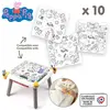 Smoby - Recharge Coloriages pour la Kid table créative - 10 feuilles d...