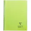 Clairefontaine Cahier Protège-cahier Koverbook Spirale Polypro A4 160p Ligné+Marge coloris Aléatoire