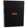 Rhodia Note Book Classic Reliure Intégrale 22,5x29,7 5/5cm 160 pages Détachable Couverture Noire