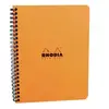 Rhodia Note Book Classic Reliure Intégrale 16x21 5/5 160 pages Détachable Couverture Orange