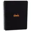 Rhodia Meeting Book Classic Reliure Intégrale 22,5x297 160 pages Imprimées Détachables Couverture Noire