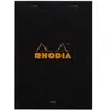 RHODIA BLOC N16 LM NOIR 80F