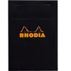 Bloc Rhodia 80 feuilles agrafées 80g 10,5x14,8  