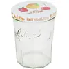 LE PARFAIT 1978009 Lot de 6 confituriers en verre - 385g - Transparent
