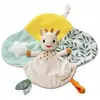 Doudou plat Sophie la girafe avec attache sucette