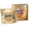 Durex Nude Préservatif Ultra Fin Extra Large 2 unités