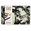CONTE A PARIS Assortiment 24 crayons pastel - Boîte métal