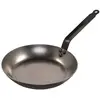 de Buyer Poêle à frire CARBONE PLUS en acier de fer, 28 cm, argentée