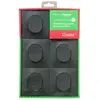 Lot 5 interrupteurs va-et-vient brochables + plaque - anthracite - Ova...