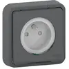 Schneider Electric Mureva styl PC 2P+T gris encas