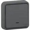 Schneider Electric Bouton Poussoir lumineux mureva Styl, 250 V, Gris -...