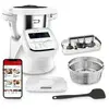 Robot cuiseur connecté Moulinex I Companion HF901120 1550 W Blanc