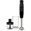 Tefal HB641838 Optichef 2en1, Mixeur plongeant, Noir, Gris