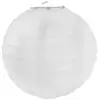 Boule papier mariage 50cm blanc Lot de 1 lanterne 50cm blanche