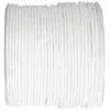 bobine cordon laitonné blanc 20m