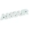 AMOUR SUR TABLE - BLANC  Blanc