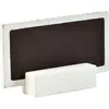 Santex naambordjes/plaatskaartjes met houder - Bruiloft - wit - 6x stu...