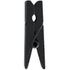 Mini pince en bois - SANTEX - Sachet 24 pièces - Noir - Bois - Pour dé...