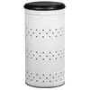 ROSSIGNOL Panier à linge Lina - 45 L - H 63 cm - Blanc