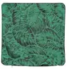 HOME MAISON Housse de coussin esprit jungle tropicale Vert 40 x 40 cm
