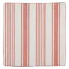 Housse de coussin rayures d'antan Rouge 60 x 60 cm - HOME MAISON - Vintage - Intérieur