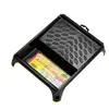 Savy Bac à peinture antiglisse plat pour rouleau 180 mm - noir