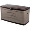 SANS Malle de jardin - EDA - Serena 310L - Taupe - Anti étouffement - Anti U.V