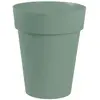 Pot De Fleurs En Plastique Eda Toscane Vert Laurier - Ã 44 Cm