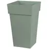 Pot de fleur haut carré Toscane - EDA PLASTIQUE - 39 x 39 x H 65 cm - ...