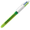 Bic, Stylo, Stylo à bille Fluo 933948 4 Colours Box, 12 pièces (12x)