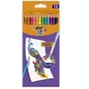 Pochette de 12 crayons de couleur Bic Kids Evolution Illusion