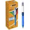 Stylos à bille Grip - BIC - Boîte de 12 - Pointe fine - Couleurs assorties