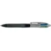 BIC® - Boite stylos-bille 4 Couleurs® Grip x 12 - Encre assortie
