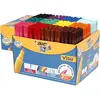 bic bic kids feutre visa, class pack de 288 pièces noir
