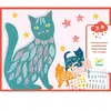 Djeco Bricolage avec des chats en papier