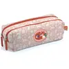 Trousse - Djeco - Renard - Beige et orange - Rose - Zippée