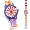 LBR Leaves 50433 Montre d'apprentissage Multicolore